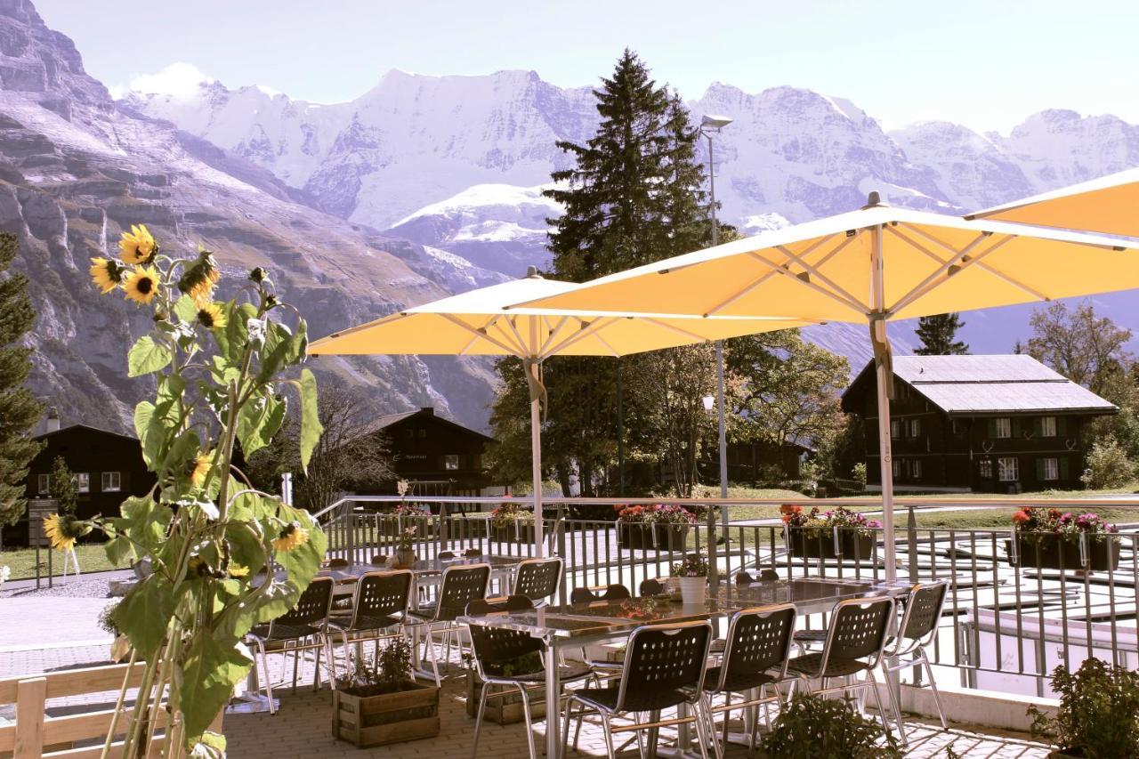 Pop-Up Lodge Muerren Wengen Extérieur photo